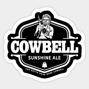 Cowbell Sunshine Ale Sticker